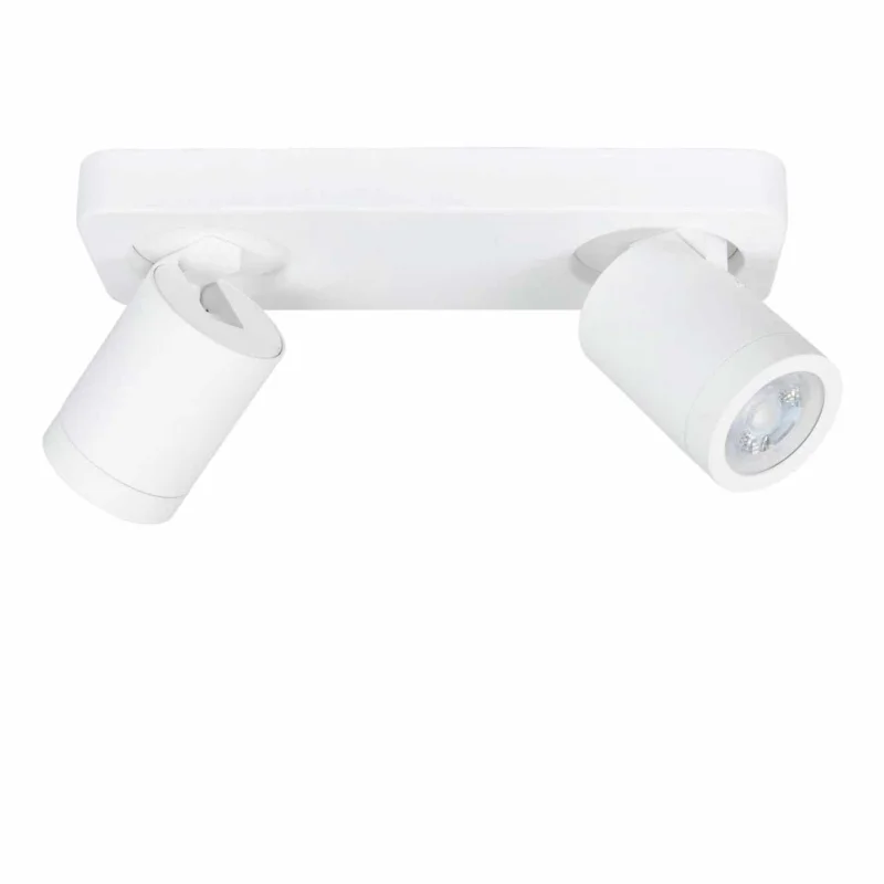 Super okazja Highlight Spot Oliver IP44 2L Balk Wit