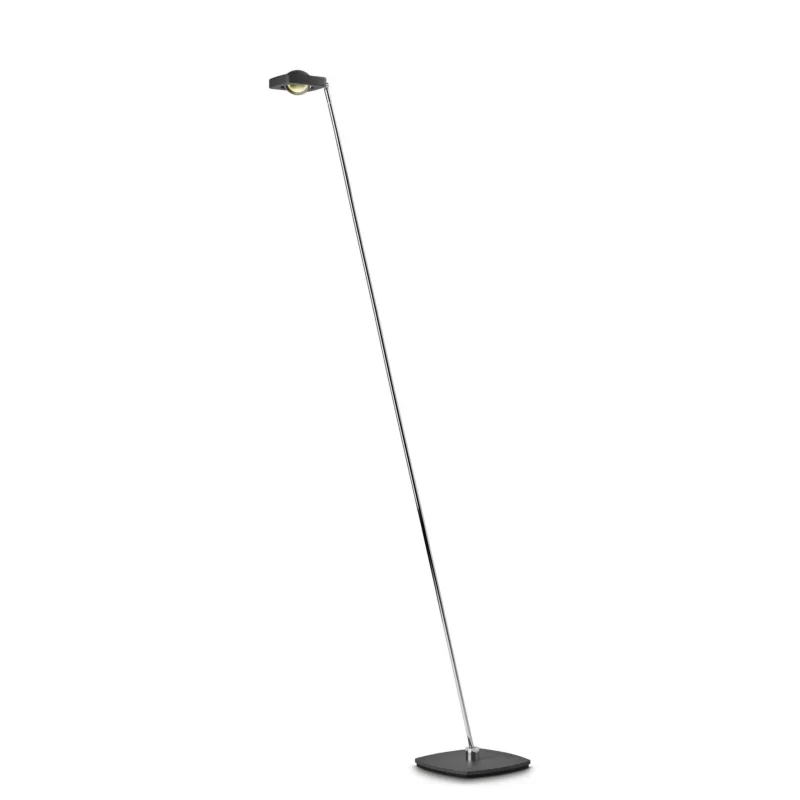 Niska cena Vloerlamp Oligo Kelveen Antraciet Chroom 160cm
