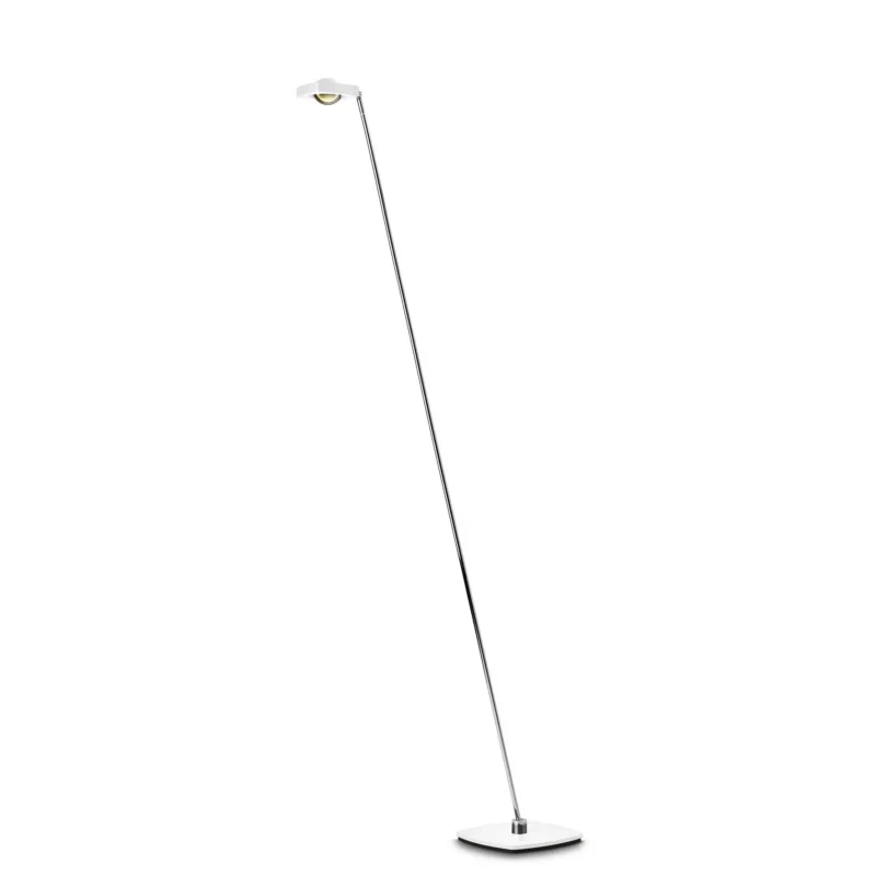 Tani Vloerlamp Oligo Kelveen Wit Chroom 160cm