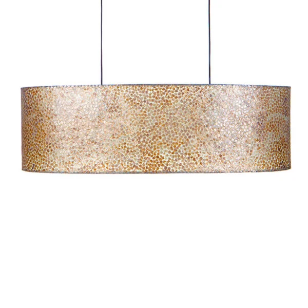 Hanglamp Bintan Wangi Gold Ovaal Rabat