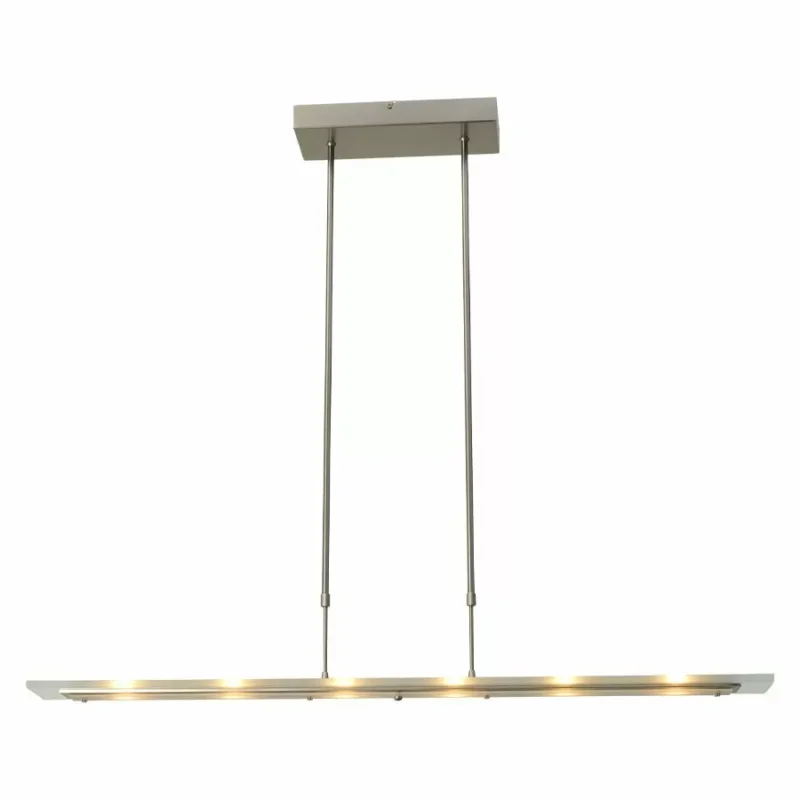 Hanglamp Masterlight Vigo 100cm Staal met Helder Glas Bezpieczna płatność
