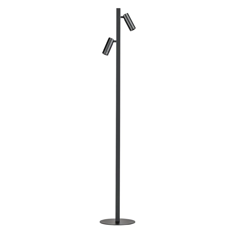 Hit sprzedaży ETH Expo Vloerlamp Miller 2L met Zwarte en Goudkleurige ring