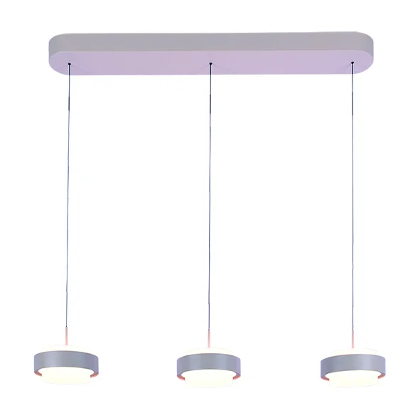 Hanglamp Puleggia 3Lichts Balk Beige Dim To Warm Nie przegap