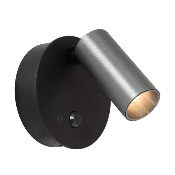 Super okazja Lucide Toni Oplaadbare Spot Motion Sensor Grijs met Magneet Bevestiging