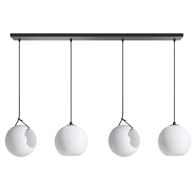Darmowa dostawa ETH Expo Hanglamp Orb Opaal Glas