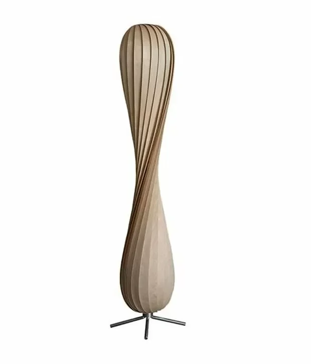 Vloerlamp Tom Rossau TR7 Berkenhout 148cm Kup online