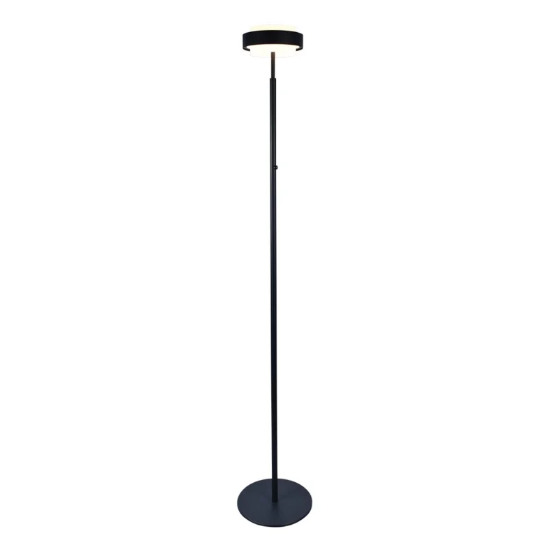 Vloerlamp Puleggia Zwart Dim To Warm Do wyczerpania zapasów