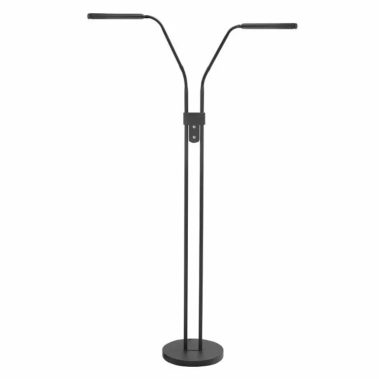 Dodaj do koszyka Vloerlamp Highlight Murcia Zwart Dubbel
