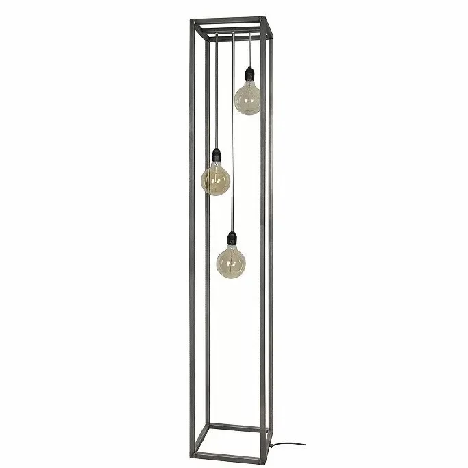 Ztahl Rimini Vloerlamp XL Zwart Staal 175 Hoog Wysoka jakość