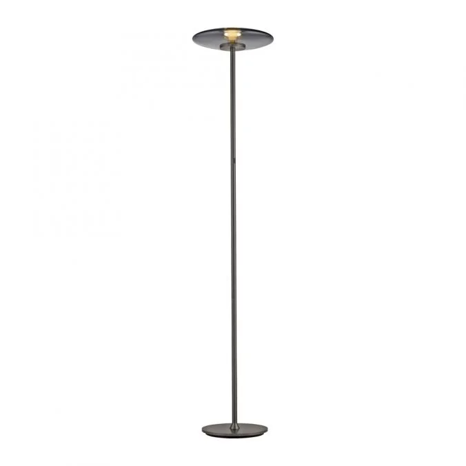 Tylko dziś Vloerlamp Paul Neuhaus Pure Vitrum Rookglas