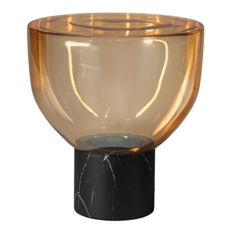 Tafellamp ETH Lana M Zwart Goud H 35cm Tylko do końca tygodnia