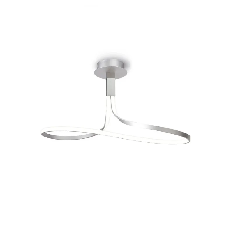 Plafondlamp Zilver Nur Ledstrip 8 Premium