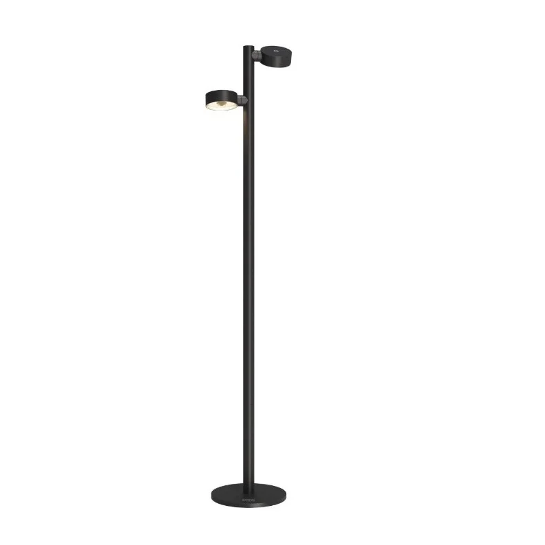 Tani Vloerlamp Sompex Ronda 2L Zwart Oplaadbaar