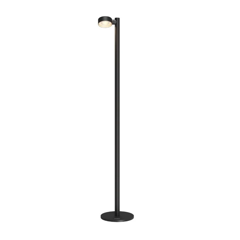 Cena promocyjna Vloerlamp Sompex Ronda 1L Zwart Oplaadbaar