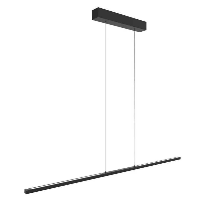 Hanglamp Steinhauer Bande 150cm Zwart met Hoogteverstelling Wysoka jakość
