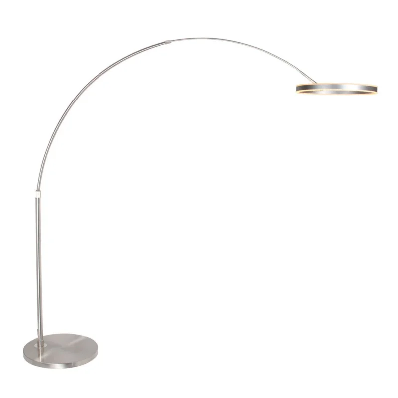 Okazja Vloerlamp Steinhauer Booglamp Ringlux Led Staal
