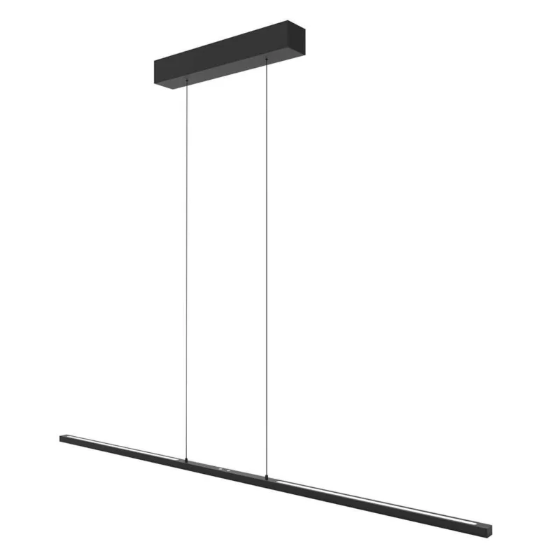 Hanglamp Steinhauer Bande 114cm Zwart met Hoogteverstelling Wybór klientów