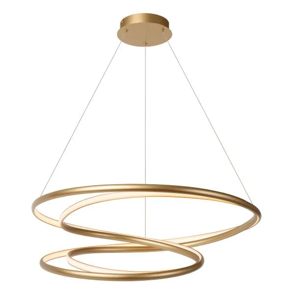 Tani Hanglamp Lucide Sardana Mat Goud 80cm