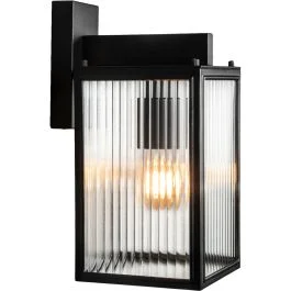 Ograniczona ilość Wandlamp Carpi zwart 33cm