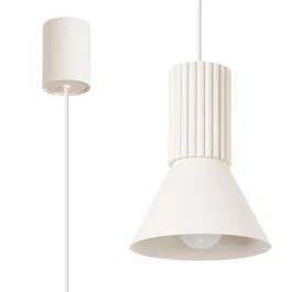 Ostatnie sztuki Hanglamp Estria beige 14cm