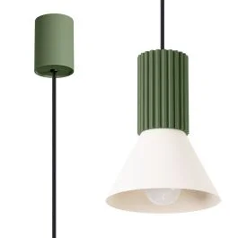 Nowy Hanglamp Estria groen 14cm