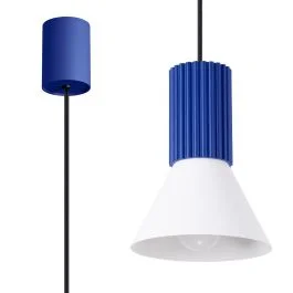 Darmowa dostawa Hanglamp Estria blauw 14cm