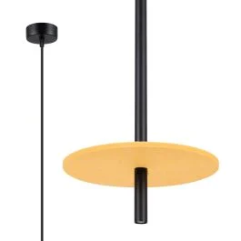 Cena promocyjna Hanglamp Feltro geel 30cm