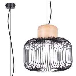 Hanglamp Gabbia zwart 35cm Oferta