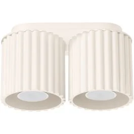 Wyprzedaż Plafondlamp Aura beige 21cm