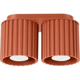 Plafondlamp Aura oker 21cm Wyprzedaż