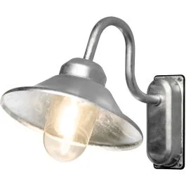 Wandlamp Vega zink 30cm Kup online