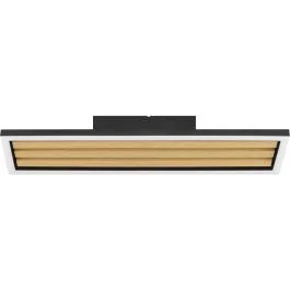 Plafondlamp Calma hout 55cm Łatwy zwrot