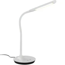 Bureaulamp Polo wit 41cm Bestseller