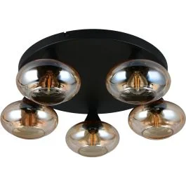 Kup online Plafondlamp Divina amber 49cm