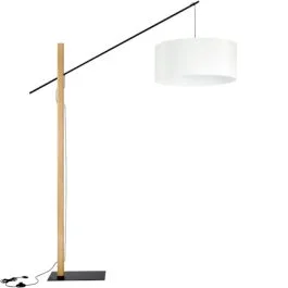 Booglamp Cecile eik wit 210cm Popularny
