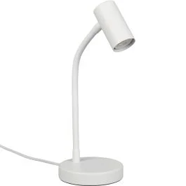 Zamów teraz Bureaulamp Taryn wit 36cm