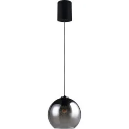 Hanglamp Liora rookglas 25cm Bezpieczna płatność