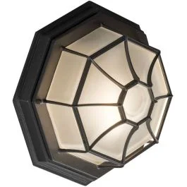Niska cena Buitenlamp Octagon zwart 27cm