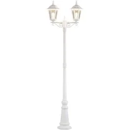 Lantaarnpaal Firenze wit 220cm Bezpieczne zakupy