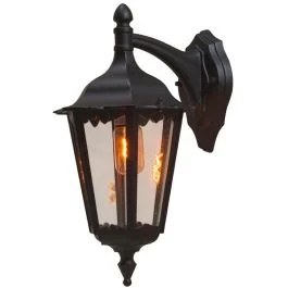 Darmowy zwrot Wandlamp Firenze zwart 45cm