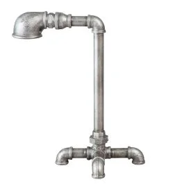 Zamów teraz Tafellamp Pipe zilver 39cm