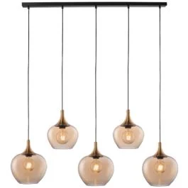 Hit sprzedaży Hanglamp Fresu amber 120cm