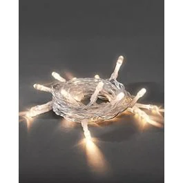 Niska cena Konstsmide lichtsnoer 10 warm witte LEDs op batterij 1407-103