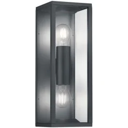 Wybór klientów Wandlamp Garonne antraciet 38cm