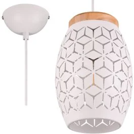 Hanglamp Bidar wit 15cm Super okazja