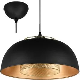 Hanglamp Punch zwart 35cm Kup online