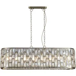 Wyprzedaż Hanglamp Bijou brons 100cm