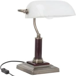 Sprawdź teraz Bankierslamp Bankir brons 34cm