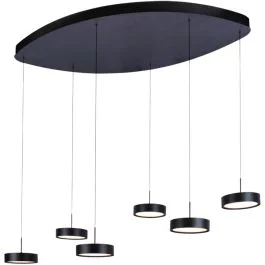 Hanglamp Alieno zwart 120cm Ostatnie sztuki