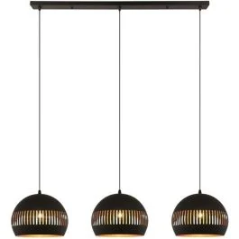 Hanglamp Globo zwart 140cm Bezpieczne zakupy